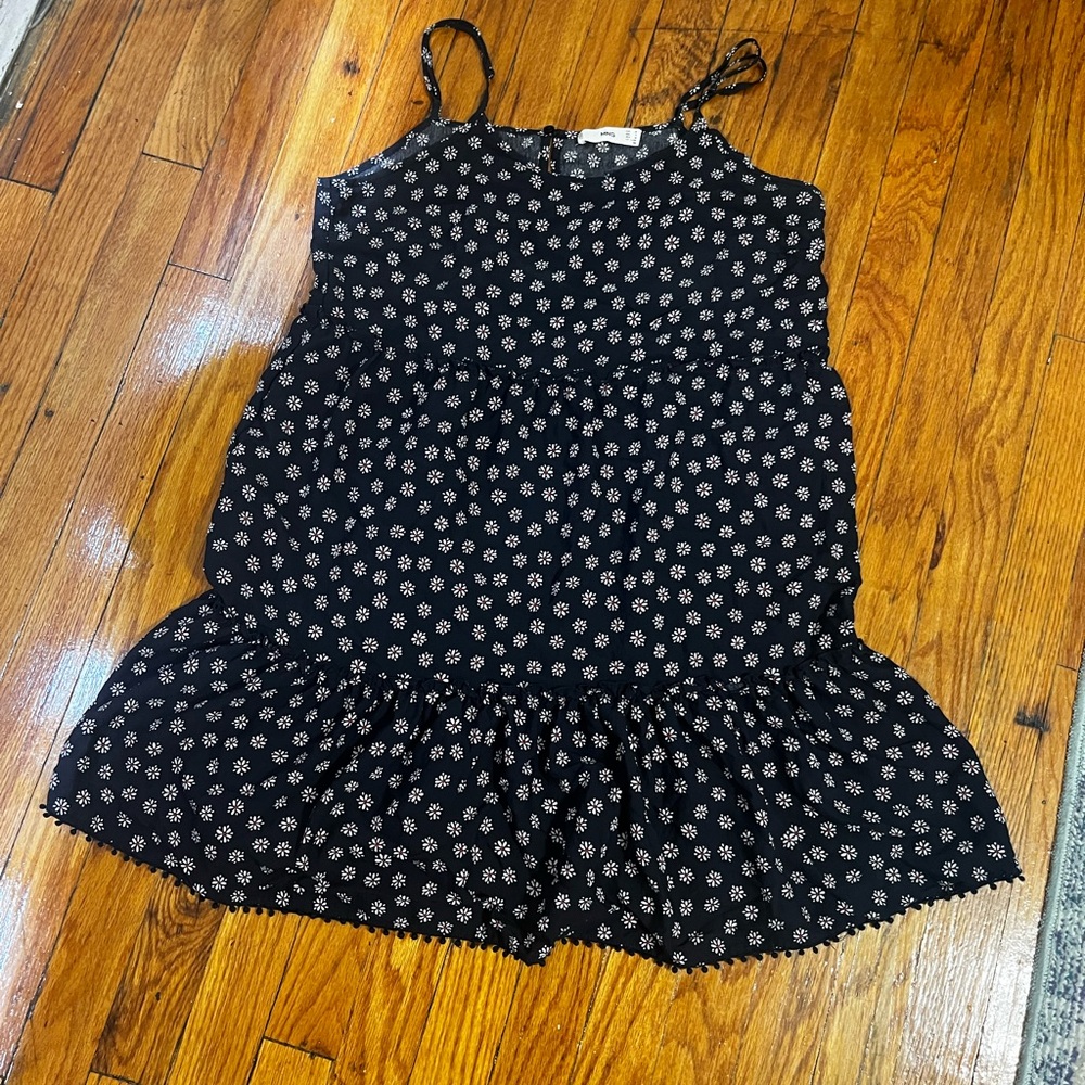 Mango navy Floral mini sundress - Picture 5 of 10